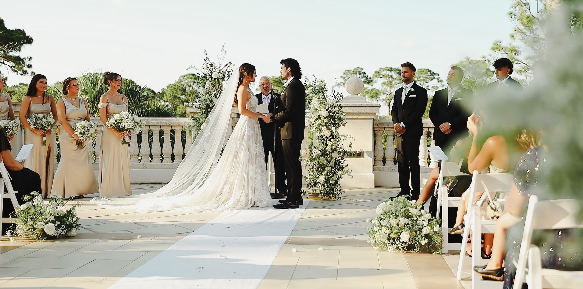 Professional wedding videography in Tampa
