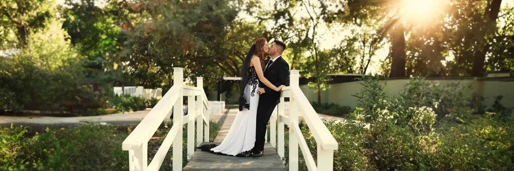 Professional wedding videography setup