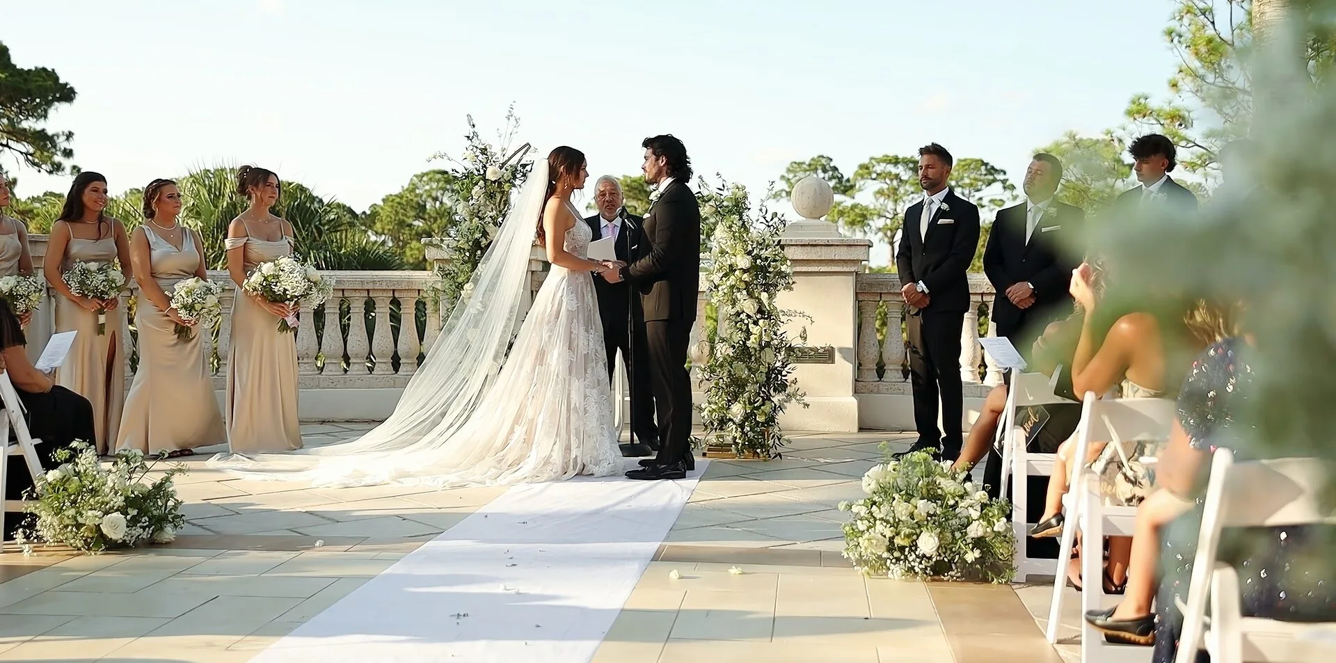 Professional wedding videography in Tampa