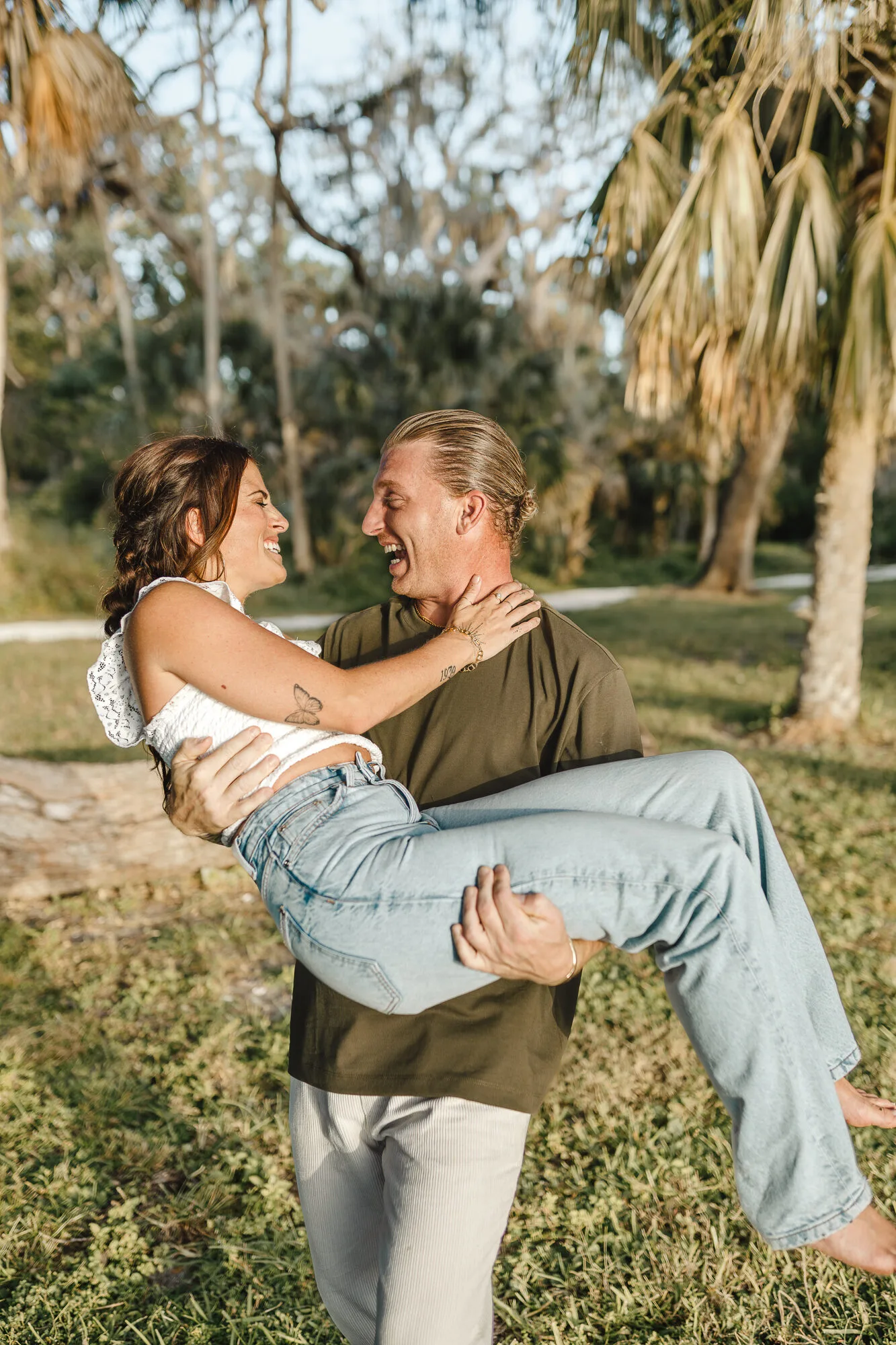 Jenna & Christopher engagement session Tampa