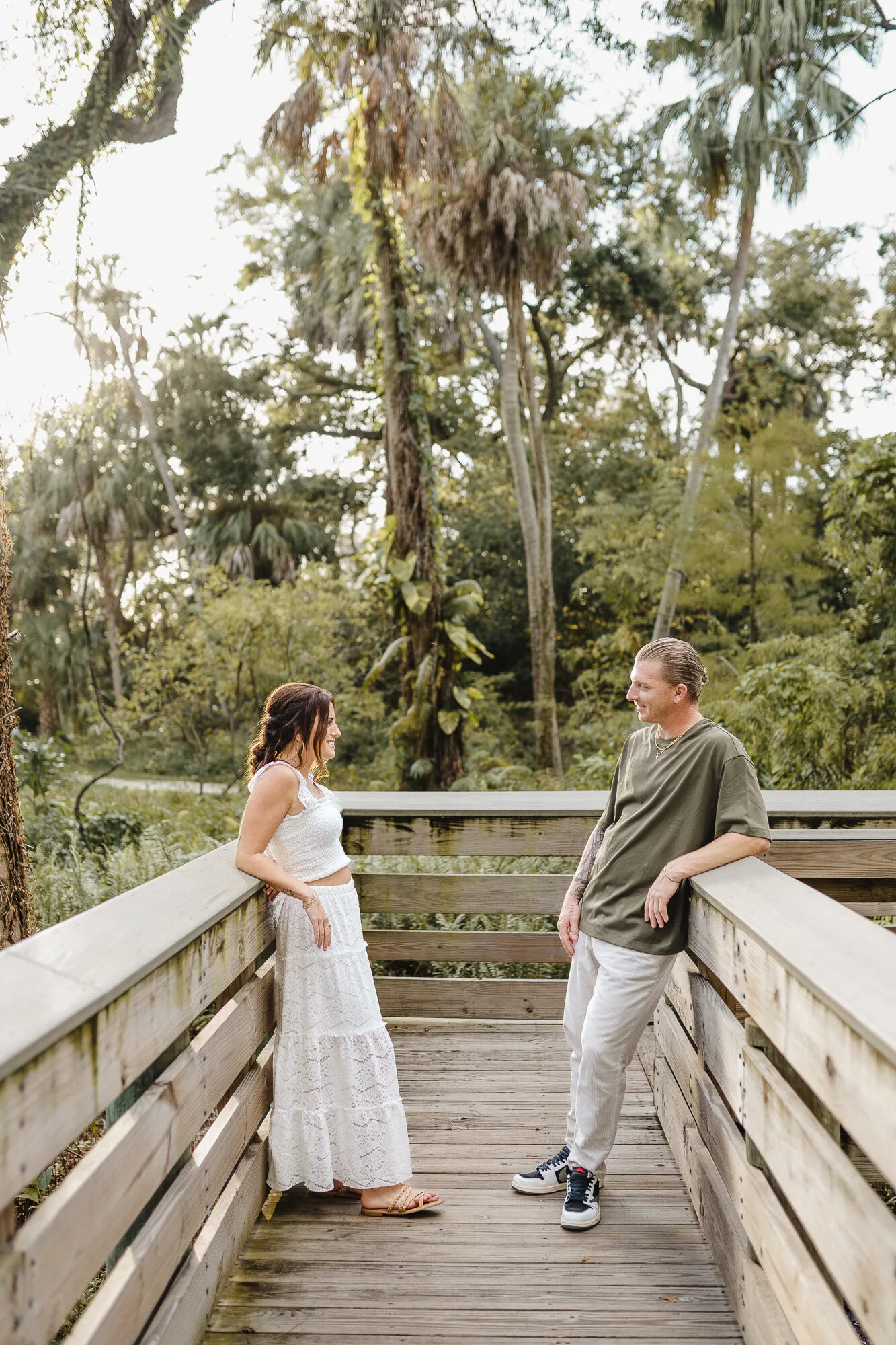Jenna & Christopher engagement session Tampa