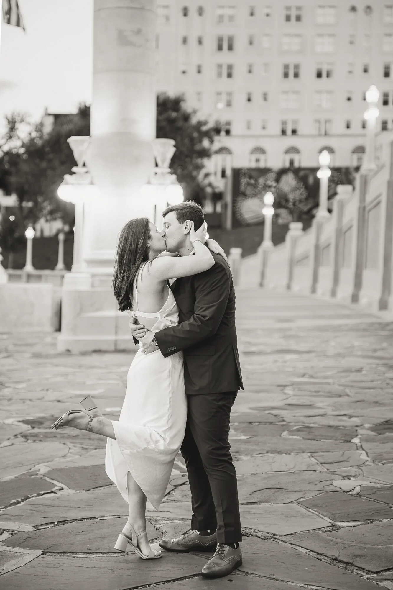 Engagement session couple